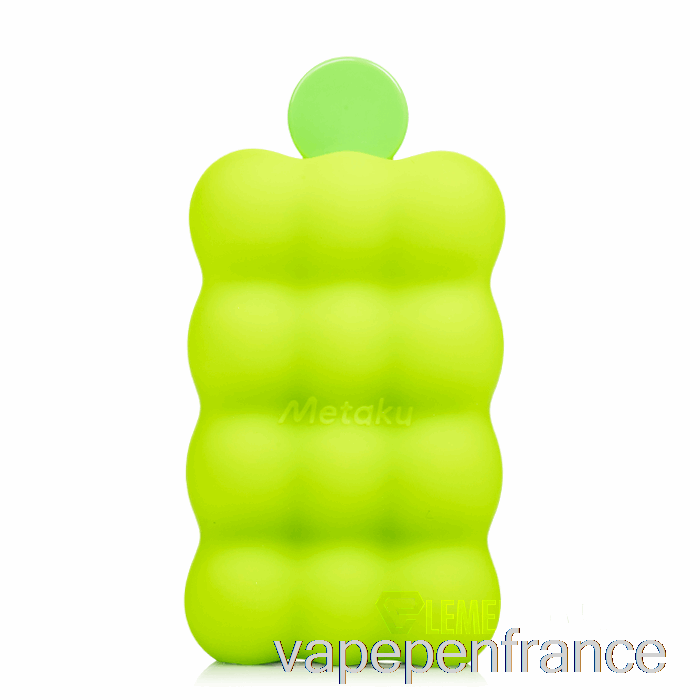 Stylo Jetable De Vape De Glace De Pomme Verte De Metaku Spongie 7500